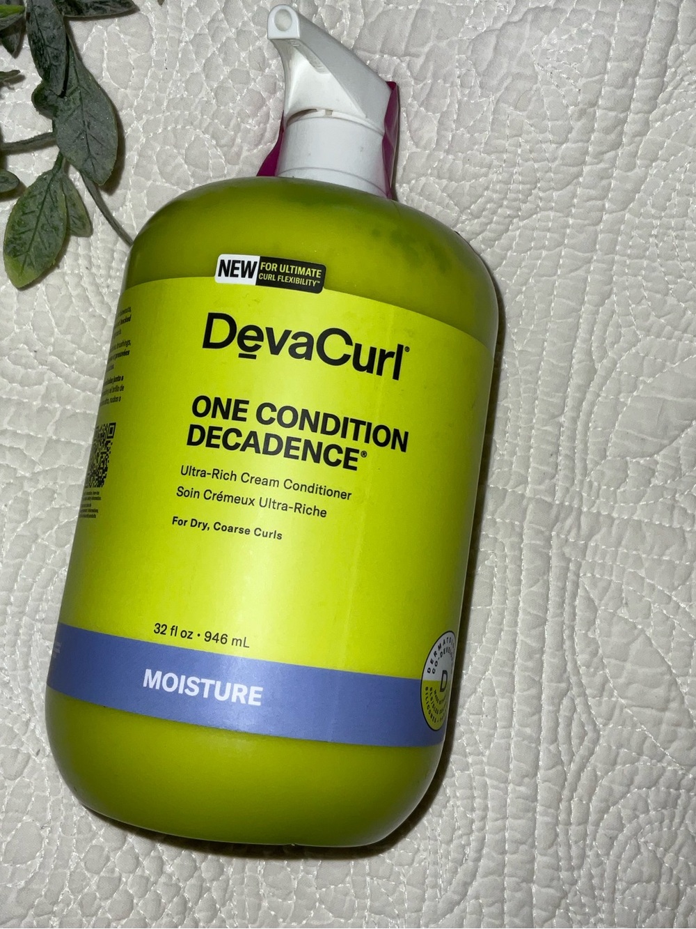 32oz DevaCurl One Condition Decadence Cream Conditioner